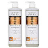 Advanced Clinicals Vitamin C face wash bottle with citrus scent for refreshing cleanse
