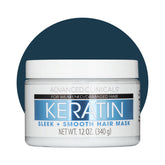 Advanced Clinicals Keratin Hair Mask jar smooths color-treated hair