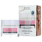 Advanced Clinicals Retinol Cream jar closeup shows rich texture for smoother skin.