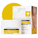 Advanced Clinicals retinol eye balm with encapsulated retinol for smoother under-eye texture.