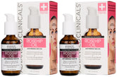 Advanced Clinicals Rosehip Oil Face bottle pour showing hydrating, radiant skin potential