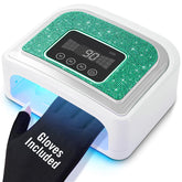 Aedavey cordless nail lamp front view for professional at-home manicures.