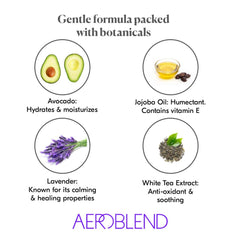 Aeroblend airbrush mini mist application view suggests smooth, even coverage.