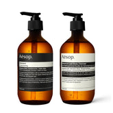 Aesop Geranium Leaf Body Cleanser bottle with refreshing daily cleanse for all skin types