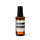 Aesop Herbal Deodorant Spray bottle, lightweight and aluminum-free.