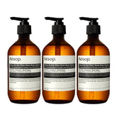Aesop Rose by Any Other Name body cleanser bottle offers a gentle daily cleanse.