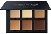 Aesthetica Cream Contour Kit palette open with six blendable creams for sculpting.