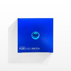 AETERDERM Puri Eyes PDRN Patch texture close-up showing cooling hydrogel