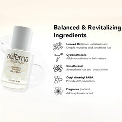 Aeterna ESSENZA product label highlights clean ingredients and cruelty-free formula