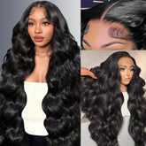 Afekisn 30-inch lace-front wig with natural hairline for daily wear.