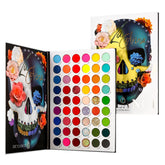Afflano Rainbow palette open with 54 colors for bold festival looks.