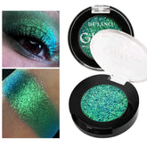 Afflano single green eyeshadow shimmery for versatile day-to-night looks