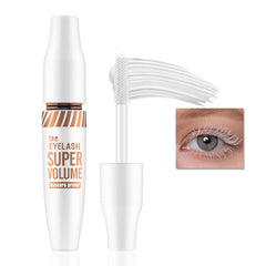 AFGHOUZ White Mascara Primer bottle showing brightening formula for awake eyes