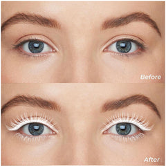 AFGHOUZ White Mascara Primer brush gliding smoothly to prevent clumping