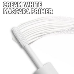 AFGHOUZ White Mascara Primer on lashes for natural length and volume