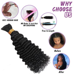 Afihond knotless boho braids hair 18-inch for protective styles