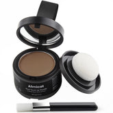 afmicat Instant Hairline Powder compact showing natural root coverage