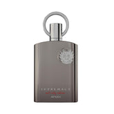 Afnan Supremacy Not Only Intense bottle highlighting amber-spicy scent for evening wear