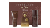 Afnan Supremacy Oud Extrait bottle front view for premium fragrance presence