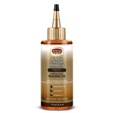 African Pride Black Castor Miracle Oil bottle delivers deep hydration for thirsty hair