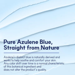 Face application of AfterLAB Azulene Cica Cream for calm, non-greasy finish.
