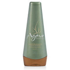 Agave Healing Oil clarifying shampoo bottle for buildup removal and clean scalp.