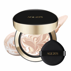 AGE 20's Signature Essence Pact 15C Pearl bottle for natural, radiant coverage.