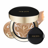 AGE 20's Signature Essence Pact puff application delivers lightweight, dewy coverage.