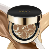 AGE 20's Signature Essence Pact SPF50 bottle delivers lightweight, radiant coverage.