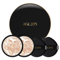 AGE 20's Signature Essence Pact SPF 50+ bottle for daily wear and protection