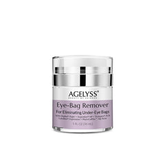 Agelyss Eye-Bag Cream pump bottle for easy daily application and hydration