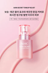 AHC Aura Secret Tone Up Cream packaging image featuring premium design.