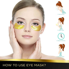 AICHUN BEAUTY crystal gel eye mask sheet texture close-up