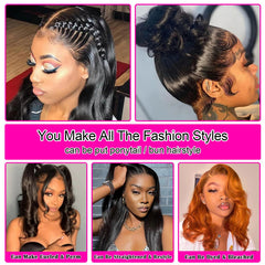 Aicrelery wig pre-plucked baby hair for a softer, fuller hairline.