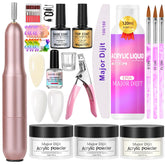 AILALUO acrylic kit drill assembled for precise shaping and smooth finishes.
