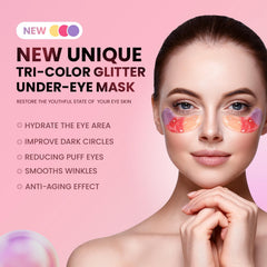 AILEORY eye patches with hyaluronic acid and collagen for smoother, firmer under-eye skin.