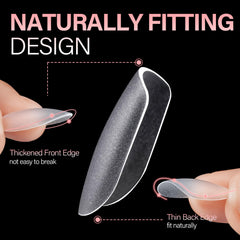 AILLSA acrylic gel material feels flexible and durable