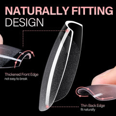 AILLSA gel jelly material closeup for flexible, natural-looking nails.