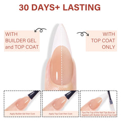 AILLSA long almond nail tips collection for versatile nail art designs.