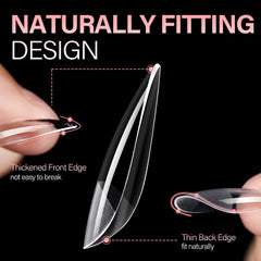 AILLSA gel jelly material offers flexible, durable nails for daily tasks.