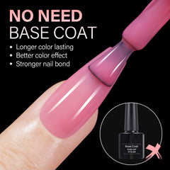 AILLSA natural acrylic gel material tips flexible and comfortable to wear