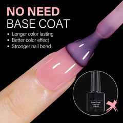 AILLSA natural acrylic gel material provides flexible, durable tip feel