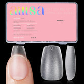 AILLSA short coffin nail tips 450pcs set for quick DIY nail art