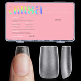 AILLSA short square nail tips 450pcs pack for at-home use