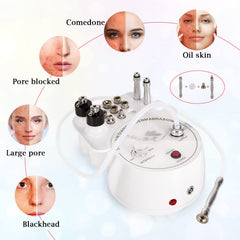Aimengxi nine-piece diamond heads set for customizable facial exfoliation at different skin areas