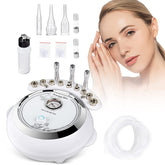 Aimengxi 3 in 1 diamond microdermabrasion machine front view for salon or home use.