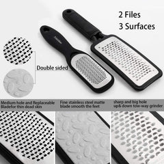 Aimiduo two-side rasp in the kit for versatile foot filing