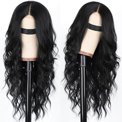 AISI HAIR heat-resistant synthetic wig offers soft fibers for daily use.