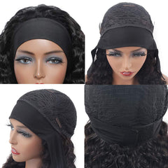 Aiterina headband wig cap adjustment with front clips and back Velcro