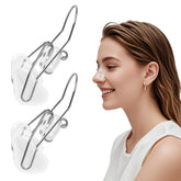 Aiuulu Nose Shaper Clip front view shows discreet, comfortable nose-slimming design